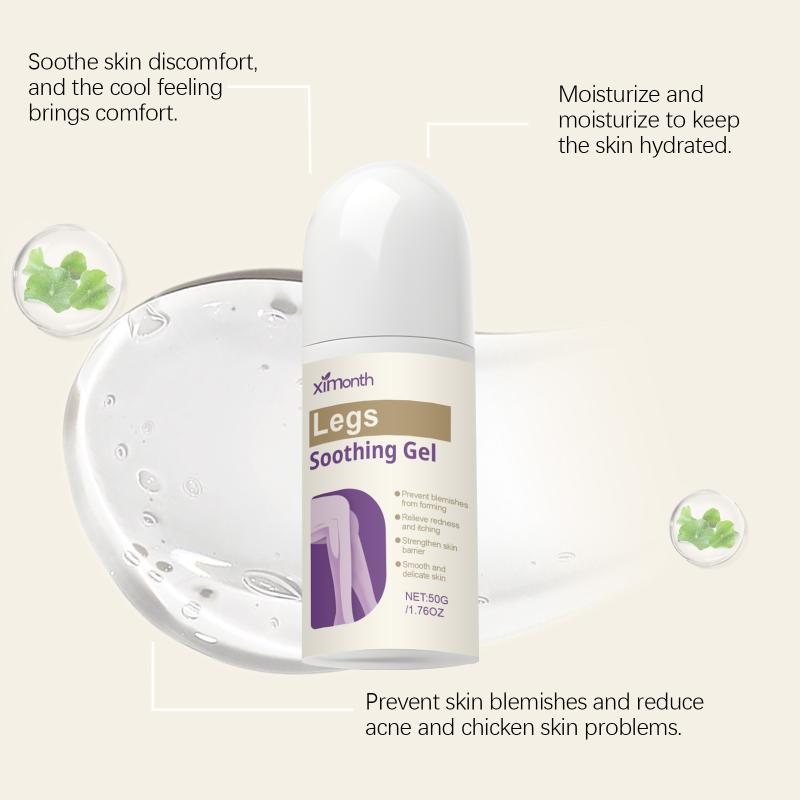 Legs Soothing Gel Gently Nourishes Prevent Acne Relieve Redness Itching Strengthens Skin Moisturizing Skin Care Beauty