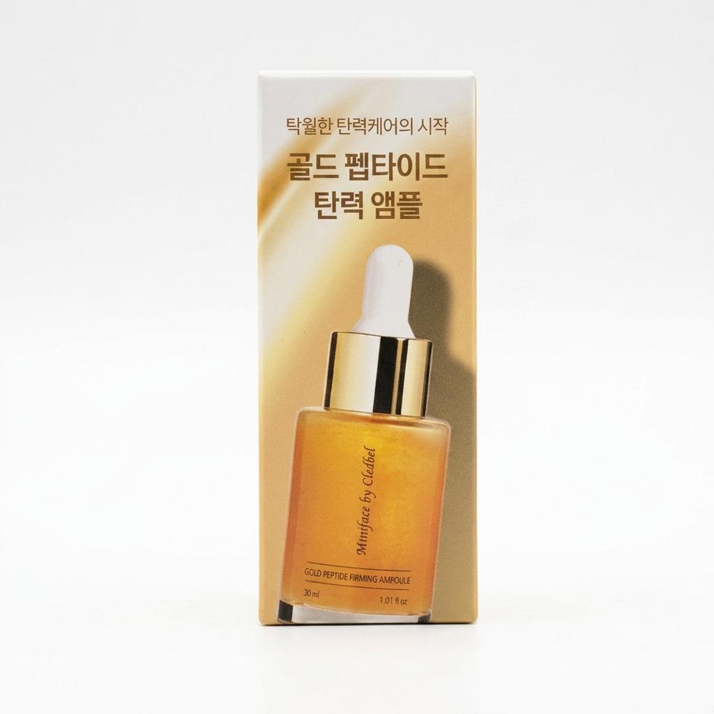 Miniface by Cledbel Gold Peptide Firming Ampoule 30ml