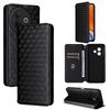 For vivo Y39 5G/Y300i 5G Case Wallet Rhombus Imprinted Leather Phone Cover