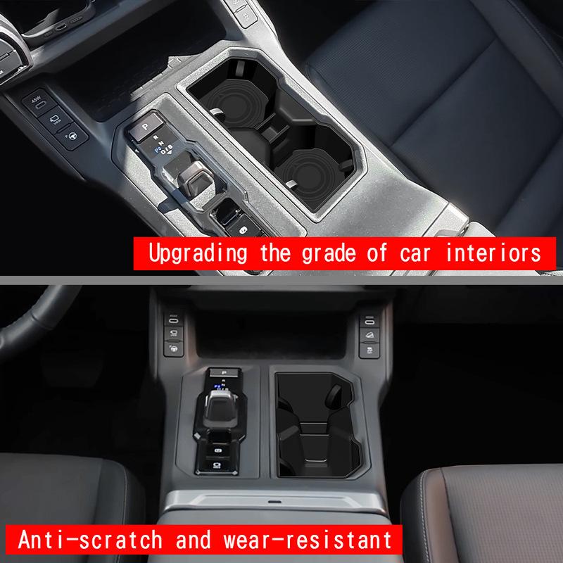 For2026 Toyota RAV4 Silicone Center Console Cup Holder Pad Anti-Collision Anti-Noise Accessories Left/Right Hand Drive Universal