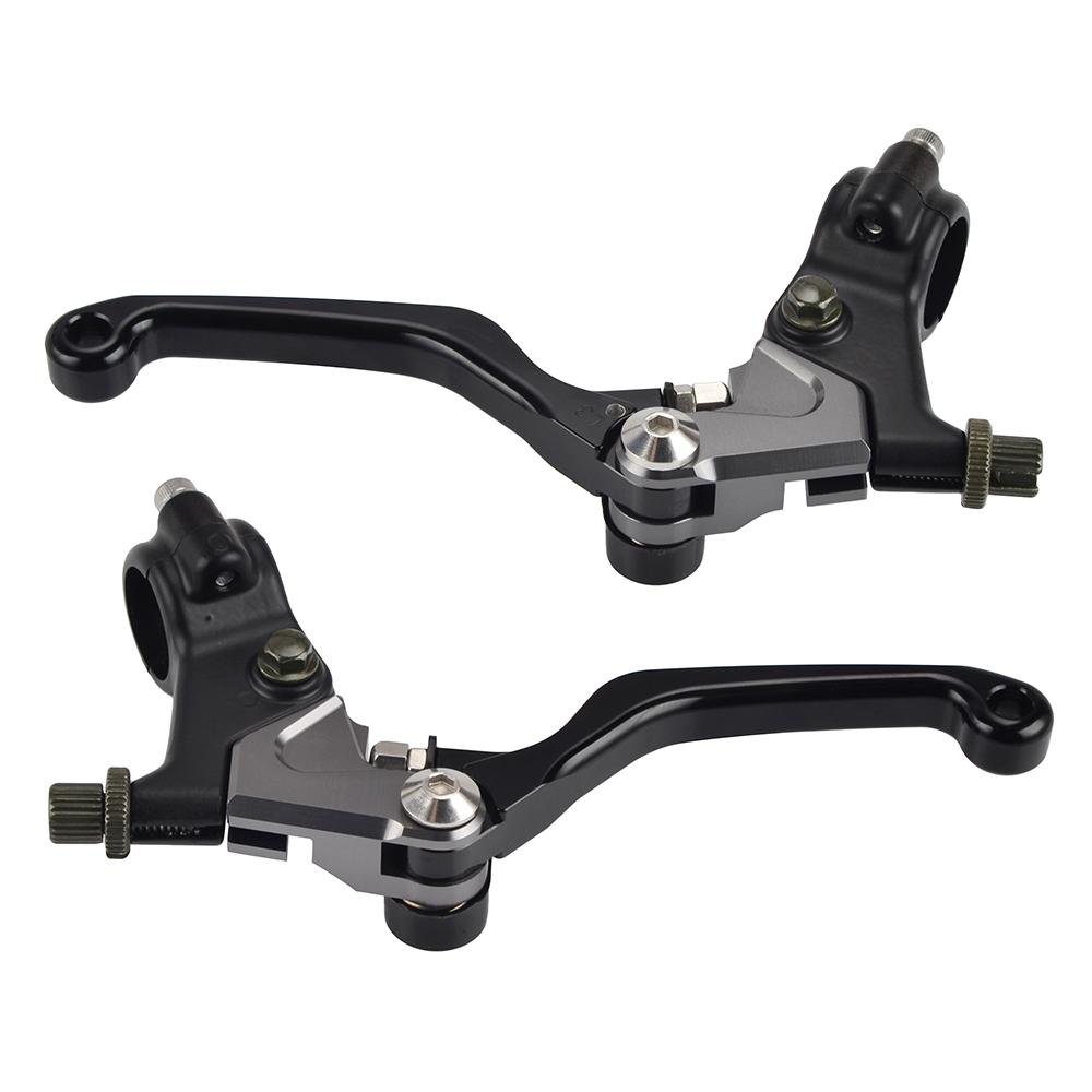 For Kawasaki KX125 KX250 KX450 KX60 KX80 KLX 250 KDX250 Motorcycle Brake Clutch Levers For Suzuki RM125 RM250 DR250 DR400