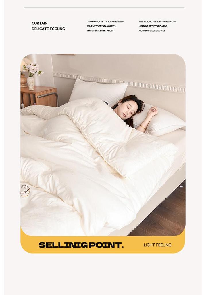 Four Seasons Quilt: Class A Long-Staple Xinjiang Cotton, Thick and Warm for Winter, Ideal for Dormitories, Spring, and Autumn.