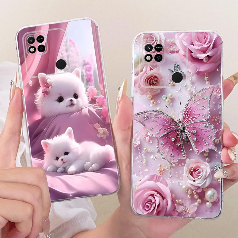 For Xiaomi Redmi 10A Case Cool Cartoon Dragon Lion Wolf Cover Soft Silicon Clear Bumper For Xiaomi Redmi 10A Sport Redmi10a Capa