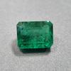 Certified Natural Zambian Green Emerald 9.10 Ct Emerald Cut Loose Gemstone