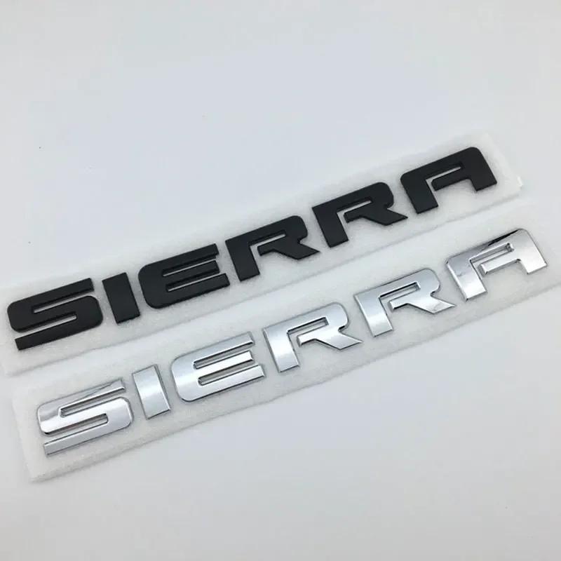 Dgwxr9 SIERRA New Old Letter Logo Car Stickers for GMC Sierra Original Rear Boot Label Trunk Modified Accessories Decoration Decals
