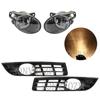 LED Fog Lights for VW Passat B6 2006-2011 Front Bumper Fog Lamp Cover Grill Bezel Headlight for Volkswagen Foglights Accessories