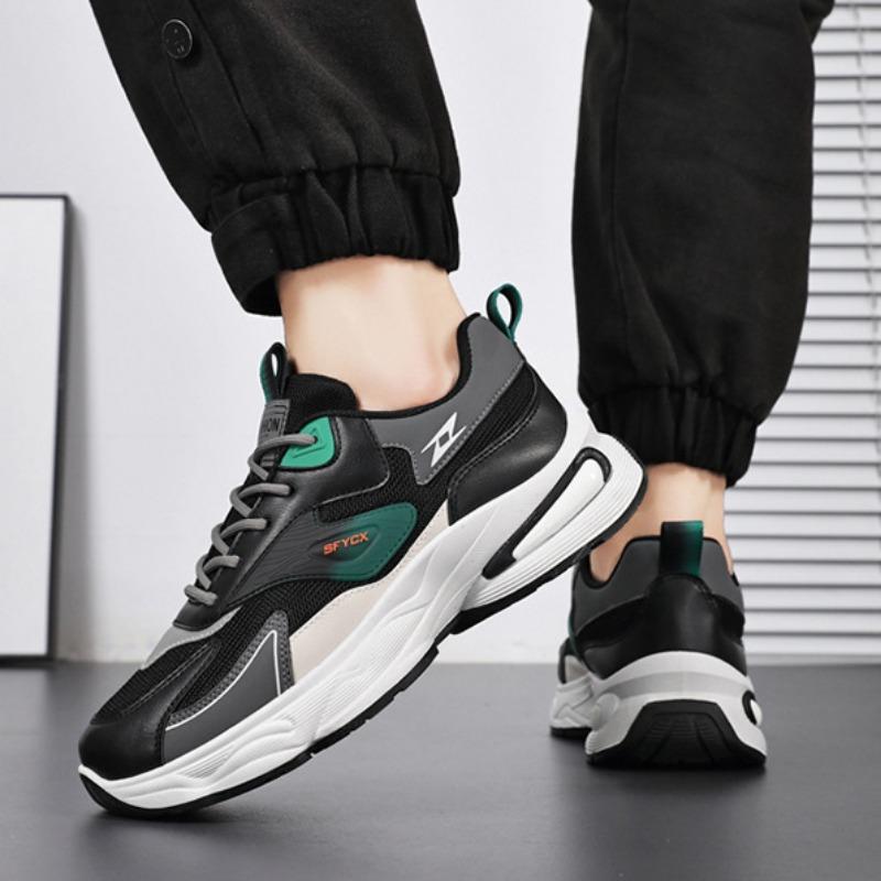 Summer New Men Shoes Lightweight Mesh Breathable Sport Running Shoes Non Slip Training Shoe Man Vulcanized Shoe Tenis Zapatillas