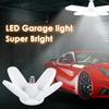 Foldable Fan LED Bulb E27 220V 110V,3000K 6500K,Dimmable Bright Ceiling Light Bulb,Home,Warehouse,Garage,Office - Energy Saving