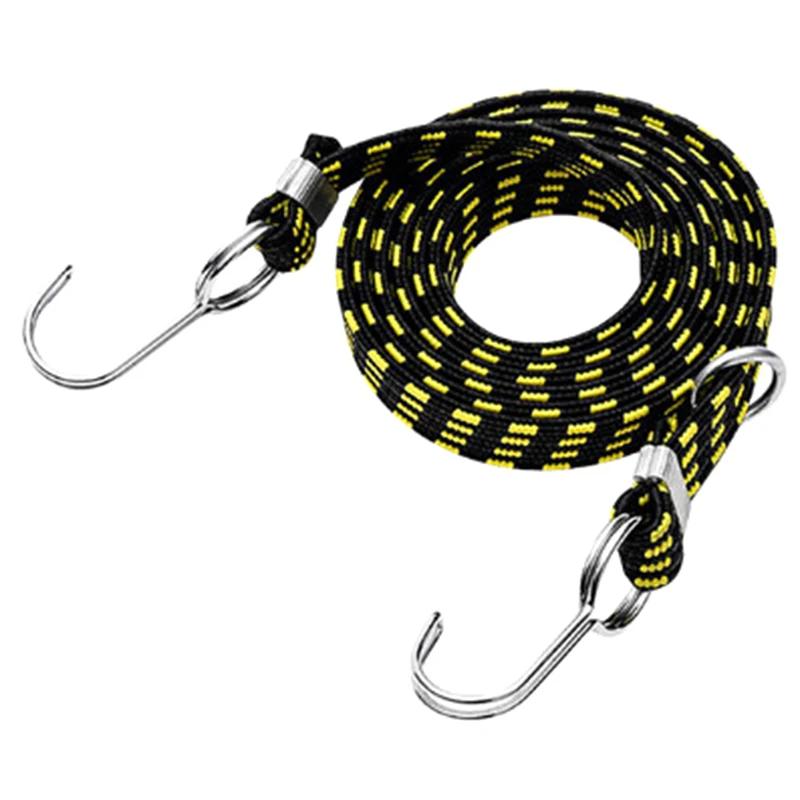 Elastic Rubber Luggage Rope Electric Car Strap Motorcycle Elastic Rope Pulling Cargo Strap Riding Accessories Luggage Strap