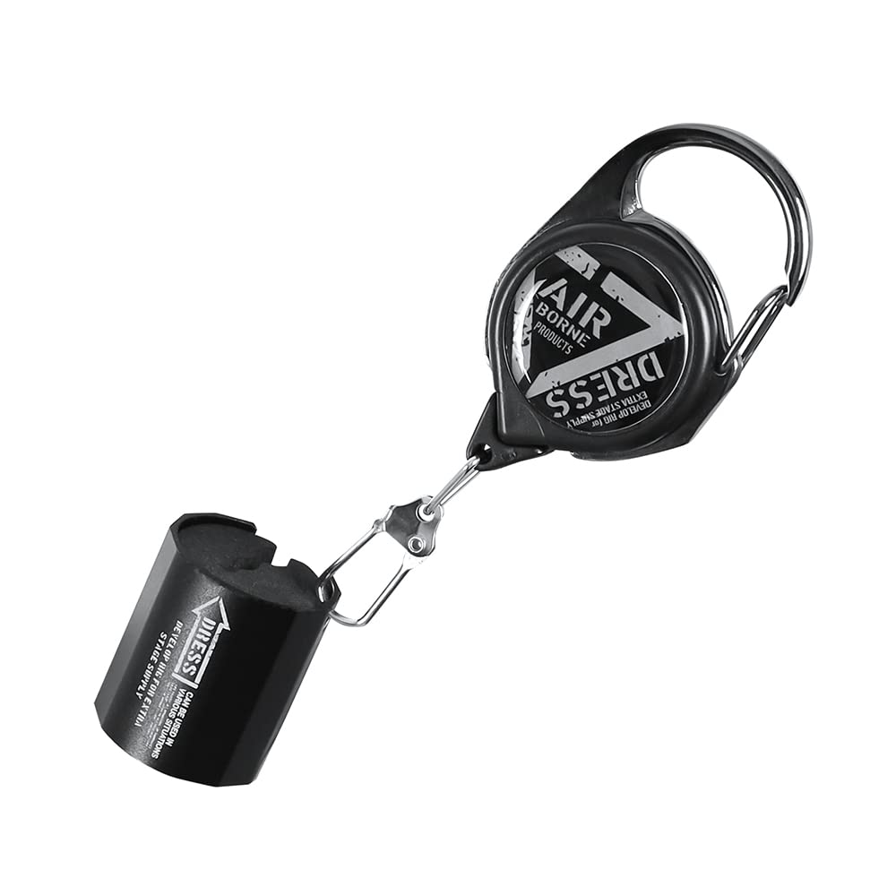 

DRESS Rod Clip BLACK Light Game Rod Holder for Fishing Rods, Rod Stand