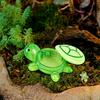 100 Peças Miniaturas Luminosas de Tartarugas Brilham no Escuro Tartarugas de Resina com Caixa de Armazenamento Decoração Fofa para Paisagem de Jardim de Fadas