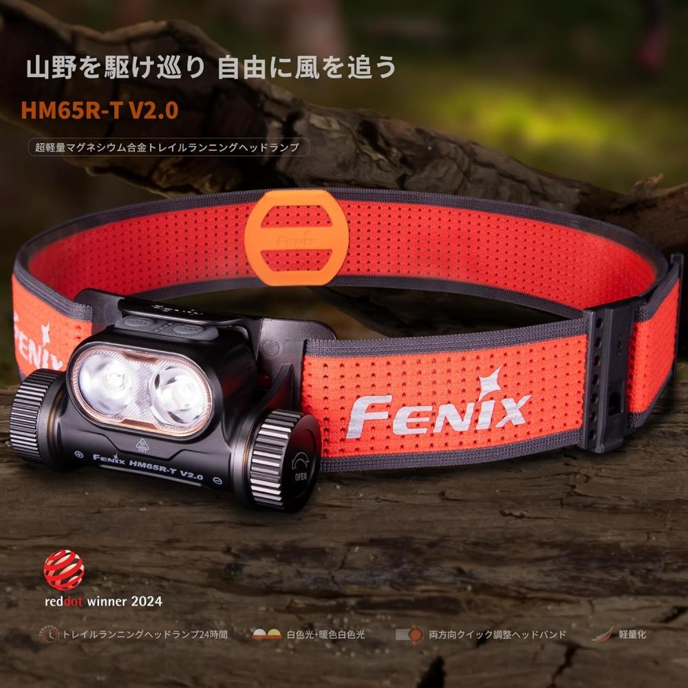 Fenix Újratölthető Fejlámpa Hm65r T V2.0 1600 Lumen Nagy Fényerő