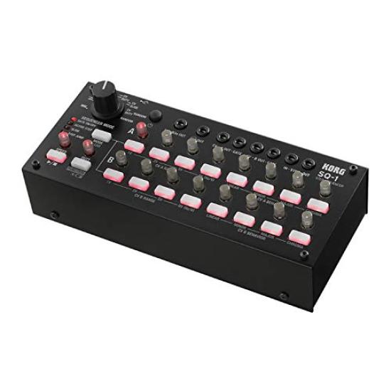 KORG SQ-1 Step Sequencer Connect and Control Any Device with Ease. Features a Wide Range of Connections, Compact Design, USB Bus Power, and a