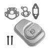 Muffler Kit Fit for Chainsaws Including Models 120 PL3314 and PR4218 Engineered to Withstand High Temperatures