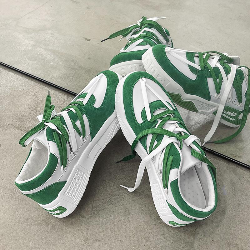 Мода Новые Персонализированные Мужские Туфли Тренд Кроссовки Мужские Удобные Модные — фото 4