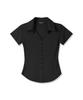 AVANDRESS Sopy Collar Short-Sleeve Black