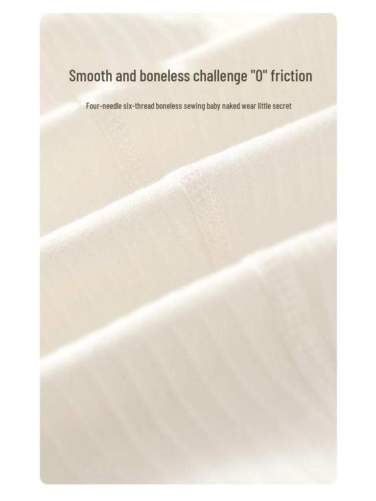 Infant High-Waist Cotton Pants - Big Butt, Belly Protection, Warm for Spring & Autumn