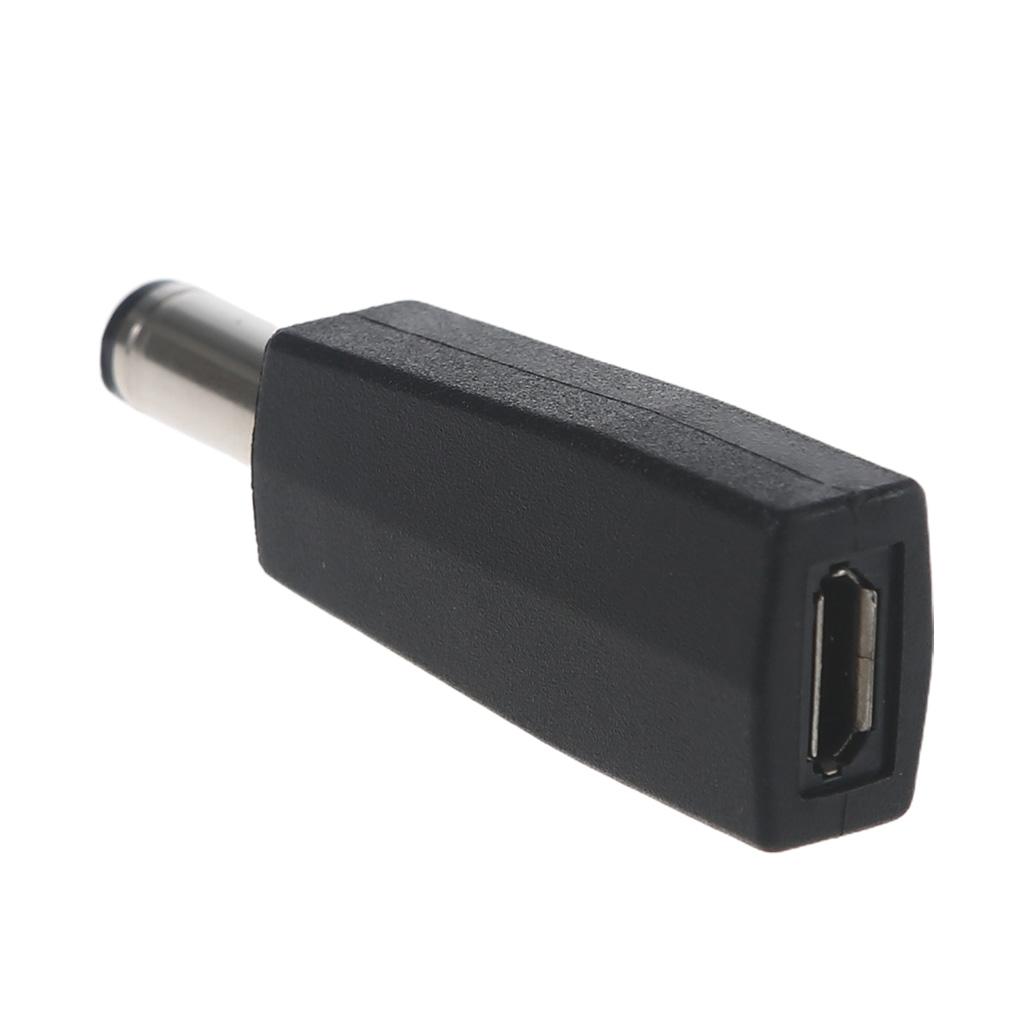 Adaptateur Connecteur Mâle USB Femelle vers 5.5x2.1mm 4.0x1.7mm 3.5x1.35mm 2.5x0.7mm Convertisseur de Charge pour Lumière LED