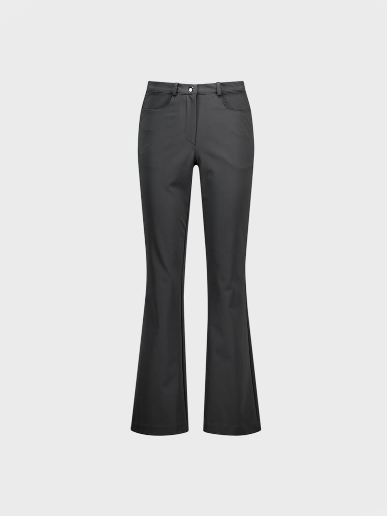 VISUS Eyelet Bootcut Pants_Charcoal