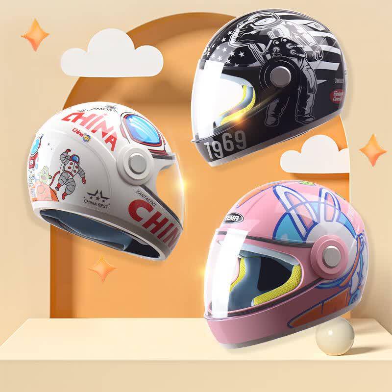 YEMA 236S Kids All-Season Full-Face Helmet