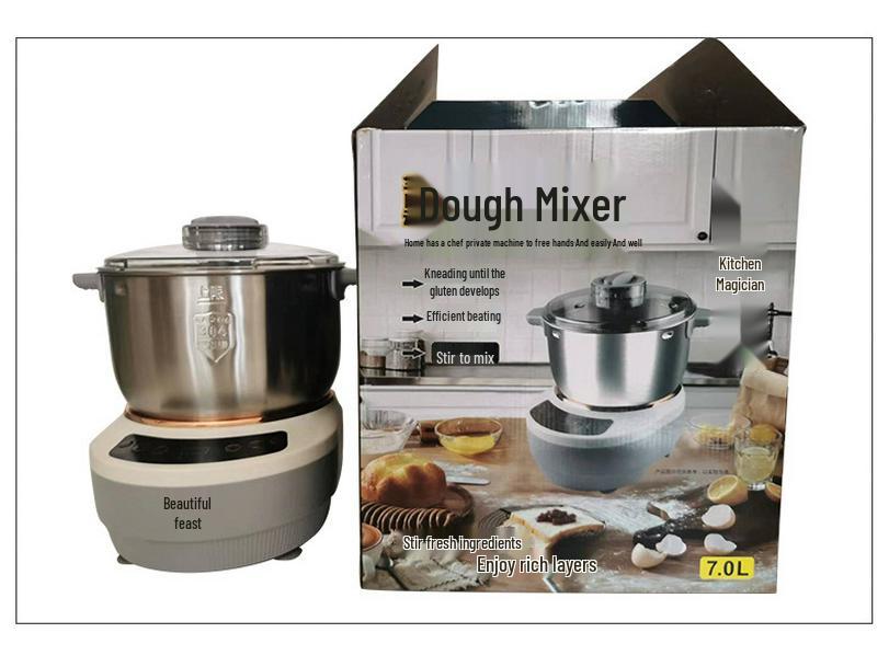 Stainless Steel Multi-Function Household Dough Mixer & Meat Grinder