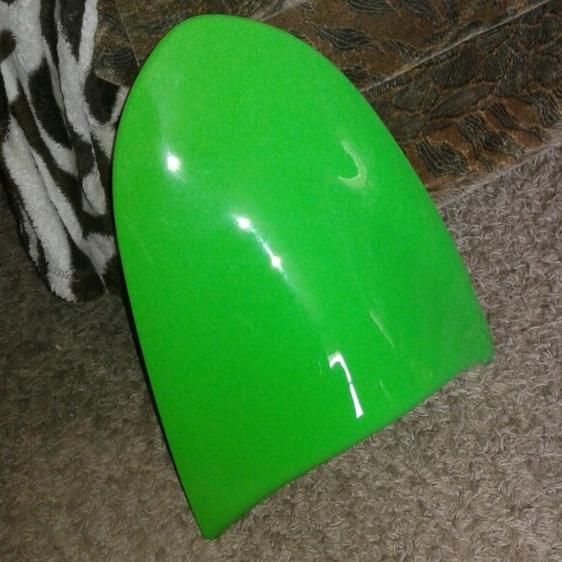 Накладка на заднее сиденье мотоцикла, задний обтекатель сиденья Для 2006 2007 Kawasaki Ninja ZX-10R ZX10R ZX 10R Зеленый Черный 06 07