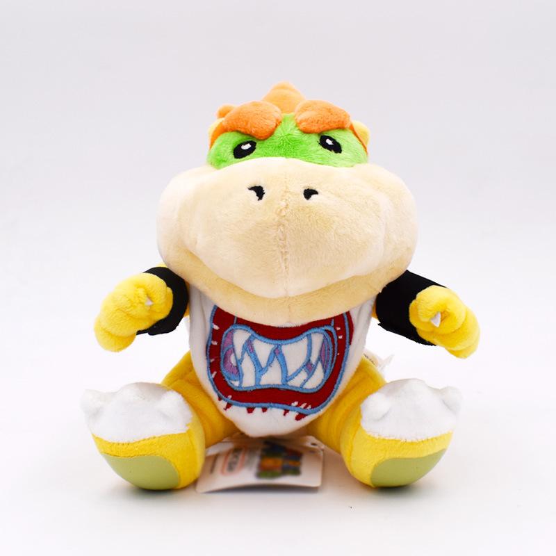 Cartoon Animation 18cm Bros Bowser Fire Dragon Plush Doll Plush Toy Gift 18cm