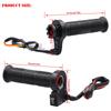 Heated Hand Grips Electric Hot Warm Handlebar Motorcycle ATV Temperature Adjust