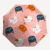 1pc Cute Cat Pattern Design Umbrella with Plastic Handle,Suitable for All Seasons UmbrellaPT569
