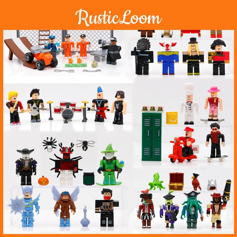 Diverse Styles Roblox Game Character Accessory Mini Action Figure Dolls Ideal Kids Gift Toy
