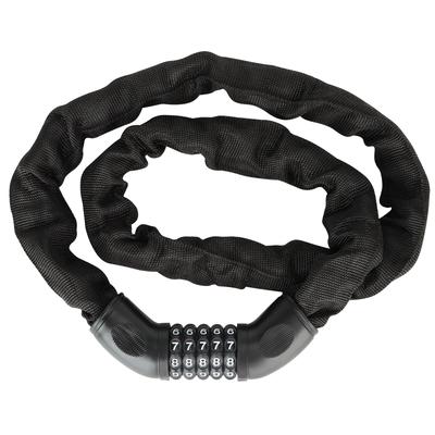 Bicycle Accessories Safety Heavy-Duty Anti-Theft Portable 120cm Bike 5-In-1 Combination Chain Password Lock