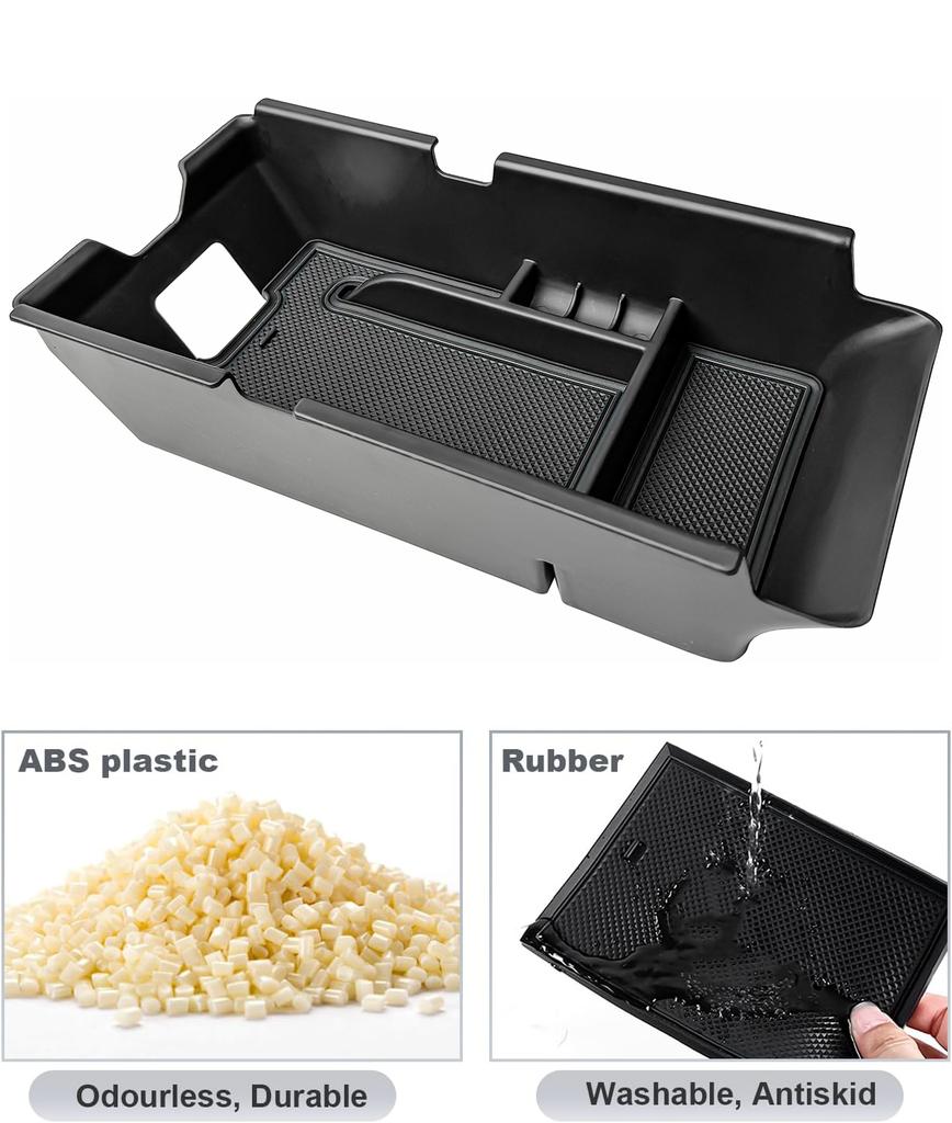 2PCS Center Console Organizer Gear Shift Side Storage Box For 2025 Toyota Camry (XSE/XLE/SE/LE) Front Console Car Storage Box