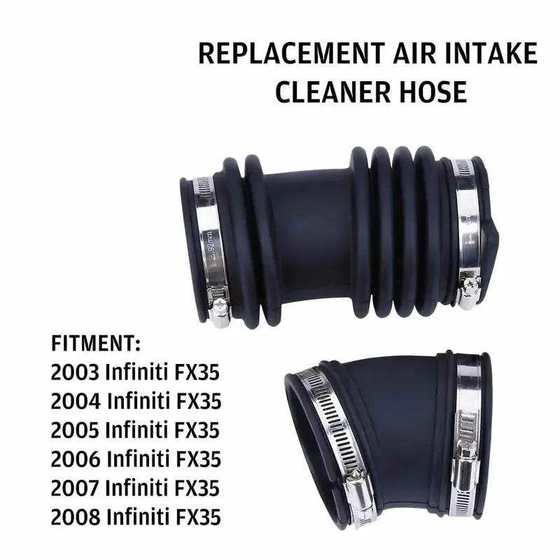 16576-CG000 16576-EG00A Lufteinlass Resonator Schlauch Rohr Manschette Kanal Bogen für Infiniti FX35 3.5L V6 2003 2004 2005 2006 2007 2008