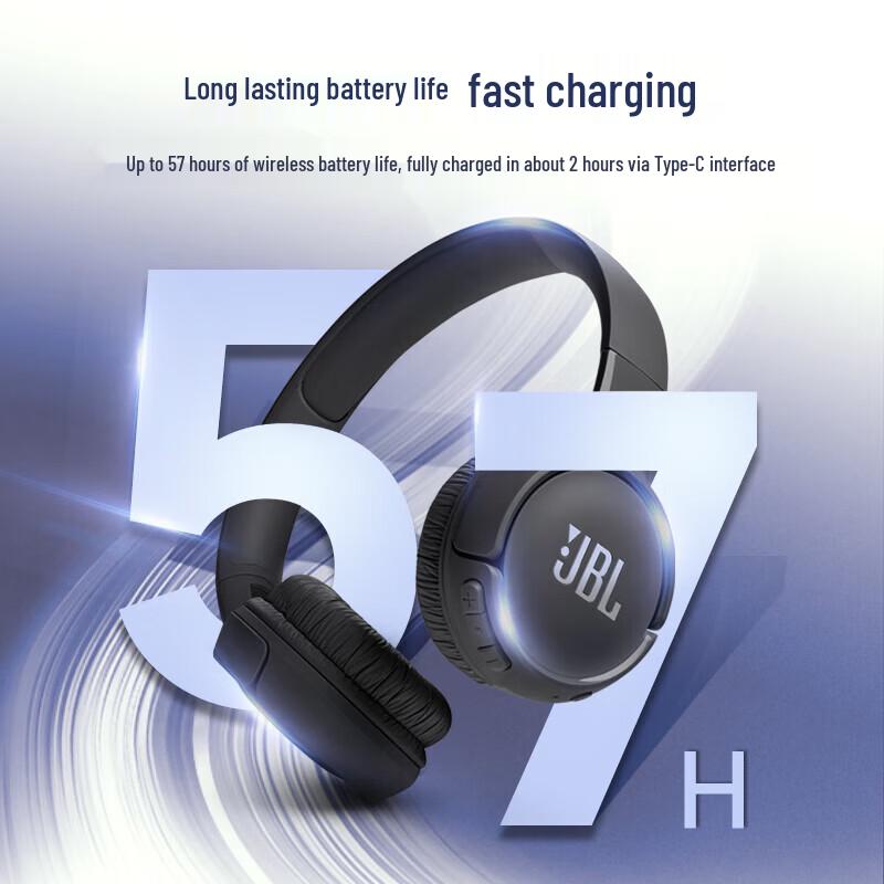 JBL TUNE 520BT Wireless Bluetooth On-Ear Headphones
