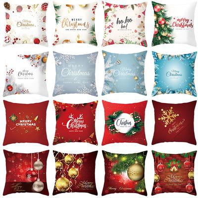 Nordic Christmas Pillowcase Christmas Ball Decoration Home Sofa Cushion Cover