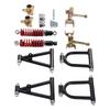 Front Suspension Arm Kit High Strength Enhanced Stability Comfort Upper and Lower Swingarm and
