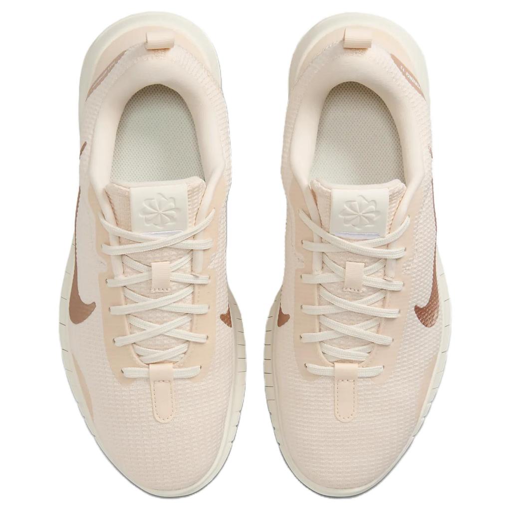Nike Women's Flex Experience Run 12 Guava Ice Pale Ivory White Metallic Red Bronze DV0746-800