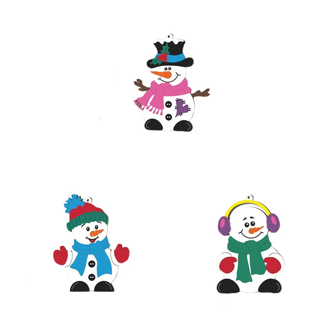 2dChristmas Cute Red And Blue Clown Festival Atmosphere 2D Acrylic 360 Rotating Ornament Gift Ornament