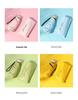 Compact Women's Five-Fold Sunshade Umbrella - Black Glue, UV Protection, for Sunny and Rainy Days, Customizable for Advertising