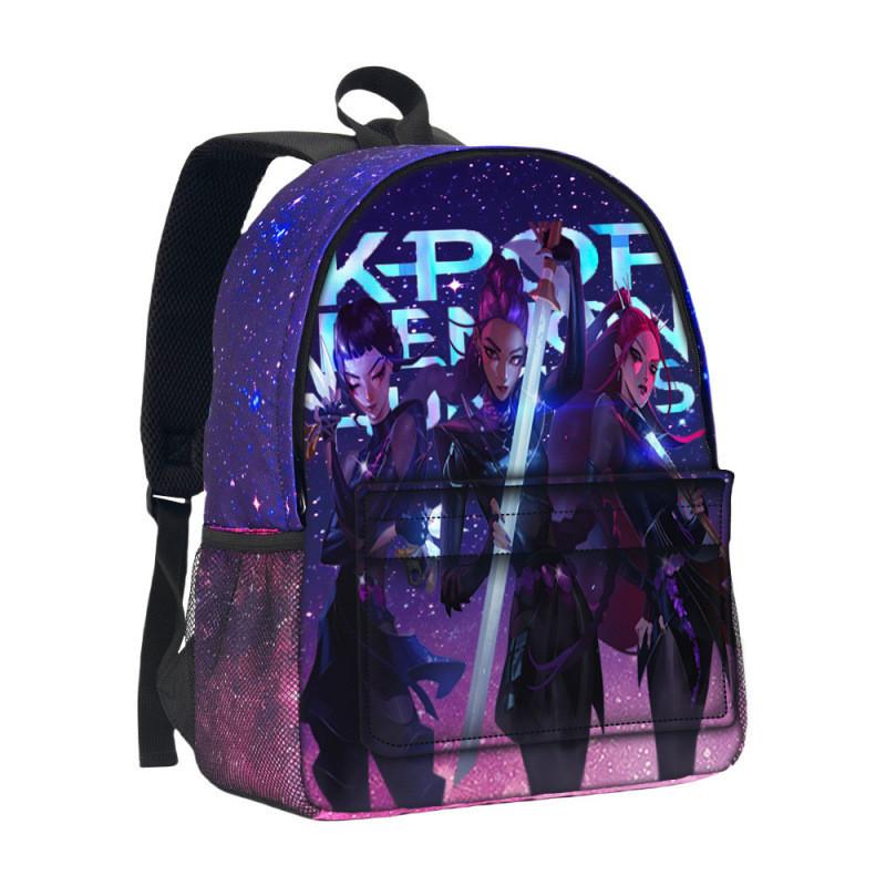 Hunter Witch Group Kpop 3d Starry Sky Backpack With Urban Minimalist Style For Teens And Adults