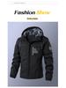 Men's Fleece-Lined Hooded Casual Jacket - 2025 Autumn/Winter Collection