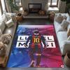 Messi 455 Personalized Name Floor Rug Office Rug Perfect for Bedrooms Study room Kitchen Balcony Antislip Carpet Office home decor Gift for Festivals