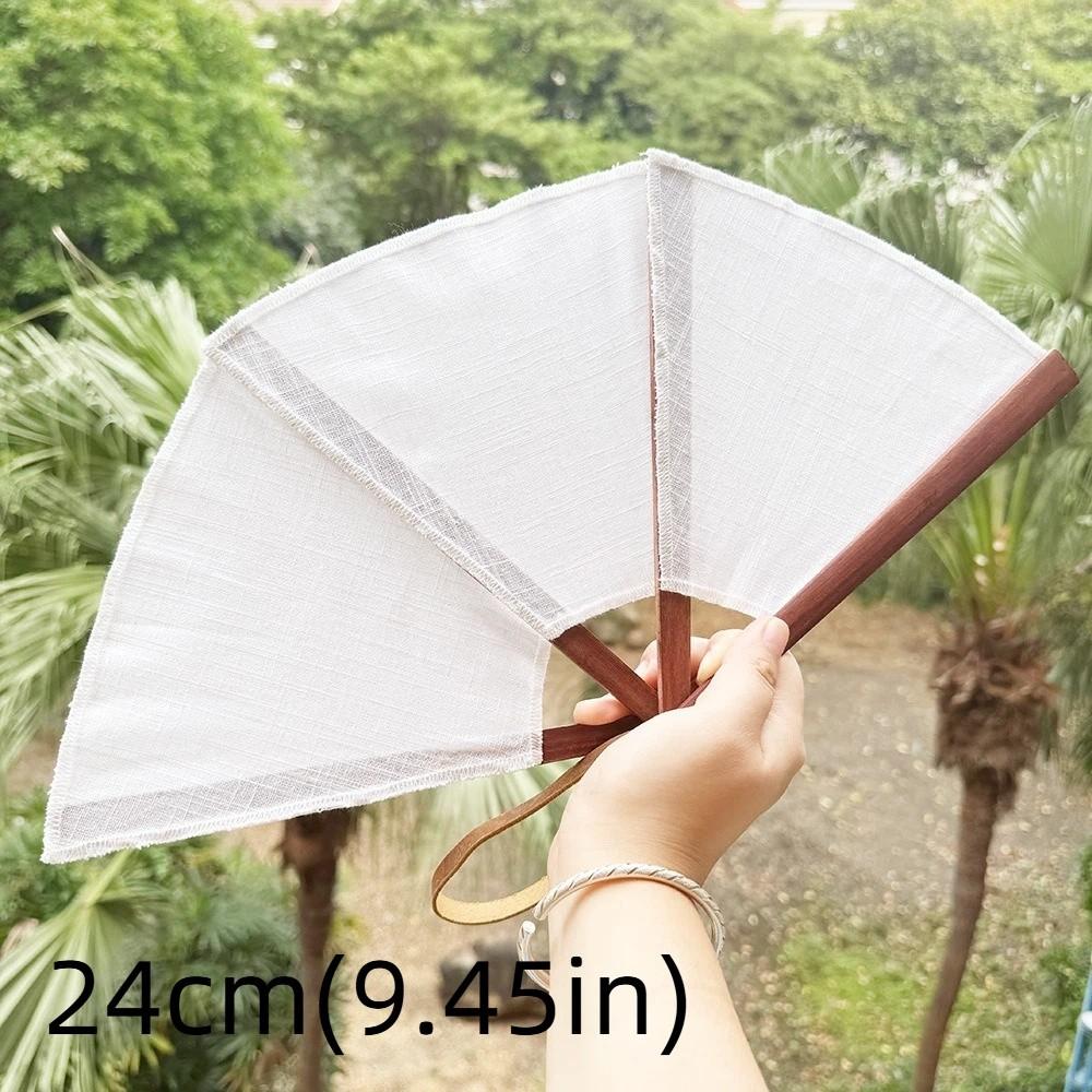 Hand Fan Embroidered Spanish Folding Fan Hanging Multipurpose Handmade Fan Portable Vintage Hand Cranked Fan Traditional Events