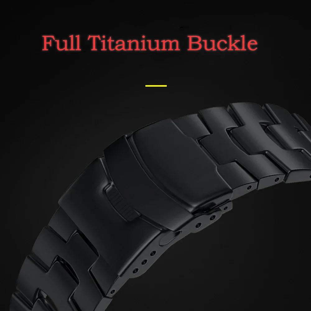 Cinturino Oracle in Titanio da 22mm Per Amazfit T-Rex3 Pro 48mm Helio Bip 6 Balance 2 Cinturino di Alta Qualità Huawei Watch GT6-5 GT6-5 Pro 46mm