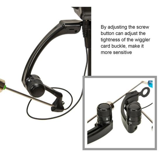 Outdoor Fishing Swinger Bite Alarm Indicator Adjustable Design Compact Size Portable Illuminated Swinger Carp Fishing Accessories