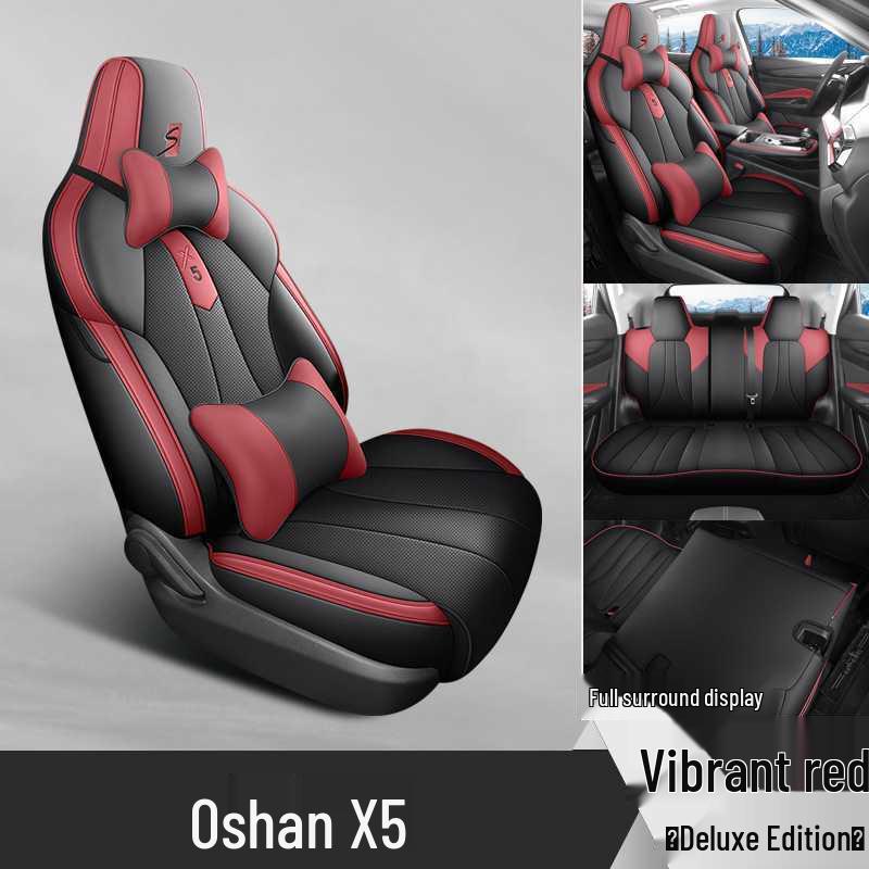 Oshan X5 Perforated Leather Car Seat Cushion - All-Season Style