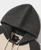 Dimiteulibeullaeg 2Way Raglan Two-Tone Knit Zip-Up Hoodie_Oatmeal & Charcoal