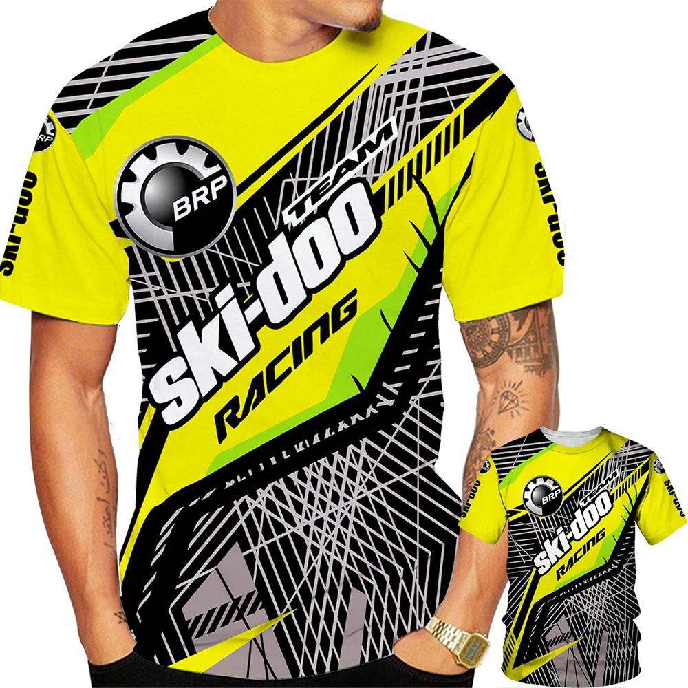 BRP Can Am 3D Print Sports Quick-dry Breathable Men T-shirt Outdoor Moto Team Fan Uniform Parent-child Short Sleeve Clothing Top