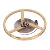 Gold Watch Balance Wheel Small Size Balance Wheel Hairspring for For ETA 2892 Timepiece Restoration