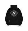 N Galaxy Logo Hoodie Black